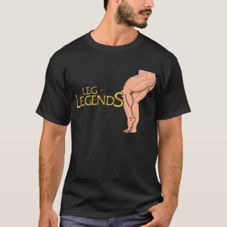 Jambe de T-shirt de légendes (adulte grand)