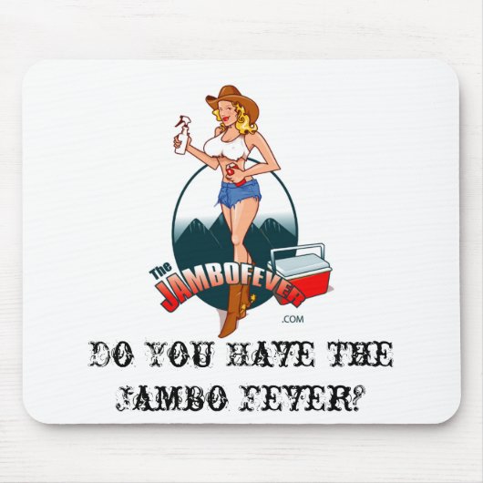 Jambo Fever Mousepad Muismat (Voorkant)