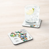 Jambo Habari Afrika! Ik hou van Afrika Bier Onderzetter (Rechterzijde)