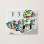 Jambo Habari Afrika! Ik hou van Afrika Legpuzzel (Horizontaal)