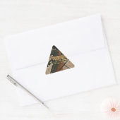 Jambo Habari Hakuna Matata. Driehoek Sticker (Envelop)