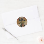 Jambo Habari Hakuna Matata. Ronde Sticker (Envelop)