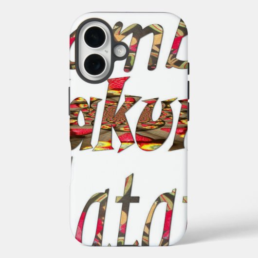 Jambo Hakuna Matata Afrikaanse  kunst Print Case-Mate iPhone Case (Achterkant)