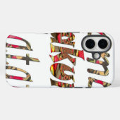 Jambo Hakuna Matata Afrikaanse  kunst Print Case-Mate iPhone Case (Achterkant (horizontaal))