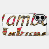 Jambo Hakuna Matata Afrikaanse  kunst Print Case-Mate iPhone Case (Achterkant (horizontaal))