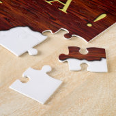 Jambo Hakuna Matata: Afrikaanse kunstdruk/grafiek Legpuzzel (Zijkant)