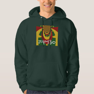 Jambo Hakuna Matata Jamaïque Rasta Colors Sweat à