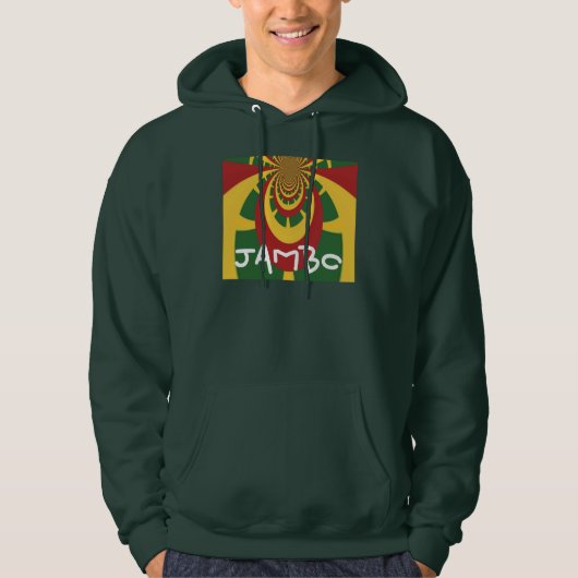 Jambo Hakuna Matata Jamaïque Rasta Couleurs Sweat (Devant)