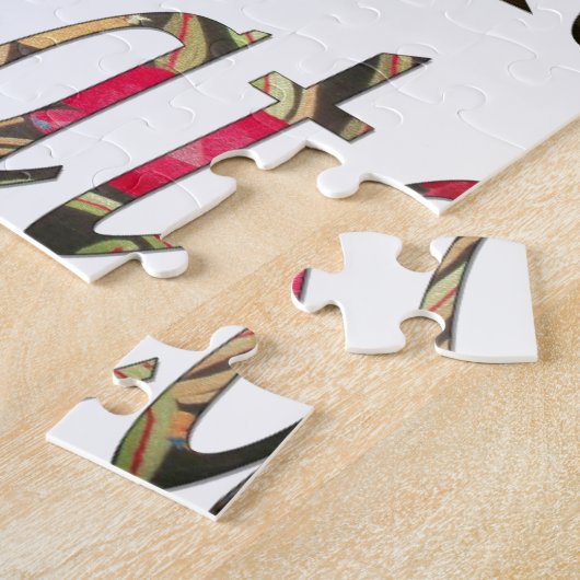 Jambo. Hakuna Matata Legpuzzel (Zijkant)