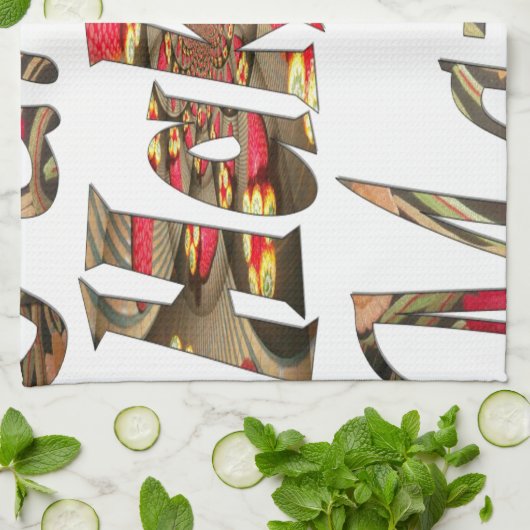 Jambo. Hakuna Matata Theedoek (Gevouwen)