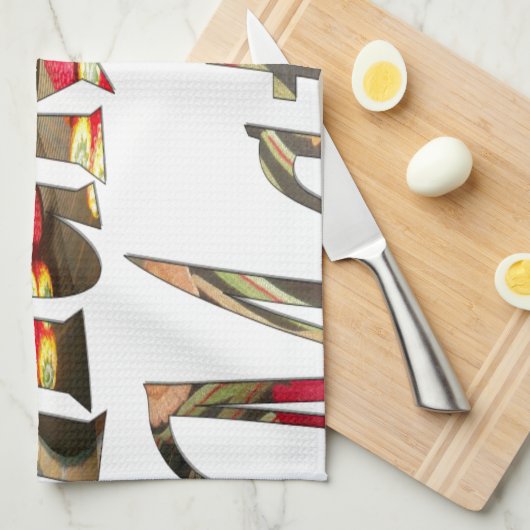 Jambo. Hakuna Matata Theedoek (Quarter Fold)