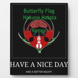 Jambo Kenya Fotoplaat