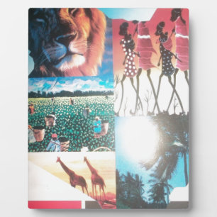 Jambo Kenya Hakuna Matata plaque Fotoplaat