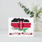 Jambo Kenya Hakuna Matata-postkaart Briefkaart (Staand voorkant)