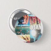 Jambo Kenya Hakuna Matata Ronde Button 5,7 Cm (Voorkant /achterkant)