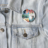 Jambo Kenya Hakuna Matata Ronde Button 5,7 Cm (In situ)