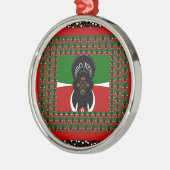 Jambo Kenya Kunstdruk Metalen Ornament (Links)