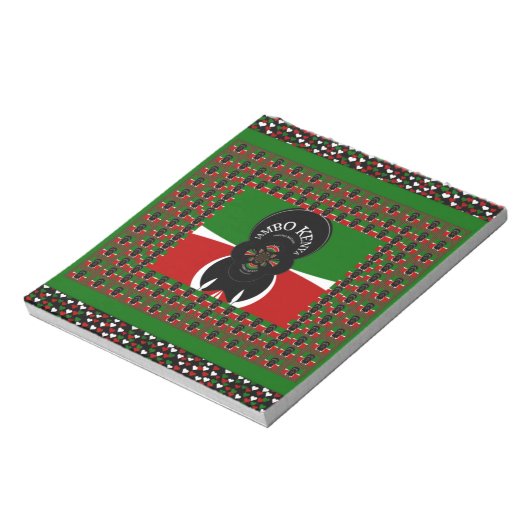 Jambo Kenya Kunstdruk Notitieblok (Gedraaid)