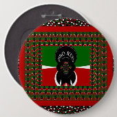 Jambo Kenya Kunstdruk Ronde Button 6,0 Cm (Voorkant /achterkant)