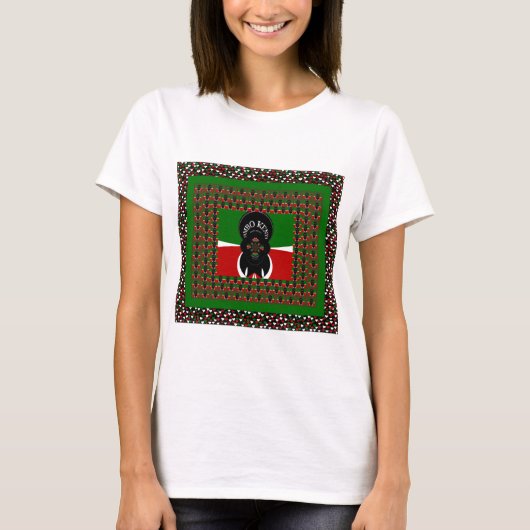 Jambo Kenya Kunstdruk T-shirt (Voorkant)