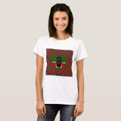 Jambo Kenya Kunstdruk T-shirt (Voorkant volledig)