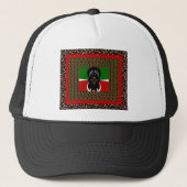 Jambo Kenya Kunstdruk Trucker Pet (Voorkant)