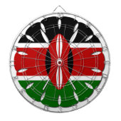 Jambo Kenyan Flag Dartbord (Voorkant)