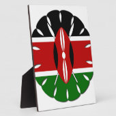 Jambo Kenyan Flag Fotoplaat (Zijkant)