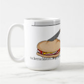 Jambon de Taylor, oeuf, et tasse de fromage (Gauche)