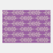 Jamdani Print Folk Pattern Inpakpapier Vel (Voorkant 3)