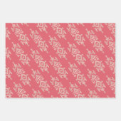 Jamdani Print Folk Pattern Inpakpapier Vel (Voorkant 2)