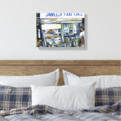 Jameela's Singapore Canvas Afdruk (Insitu (Slaapkamer))