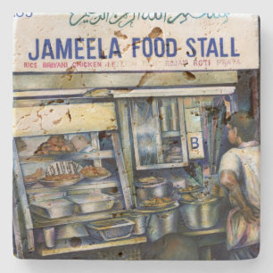 Jameela's Singapore Stenen Onderzetter