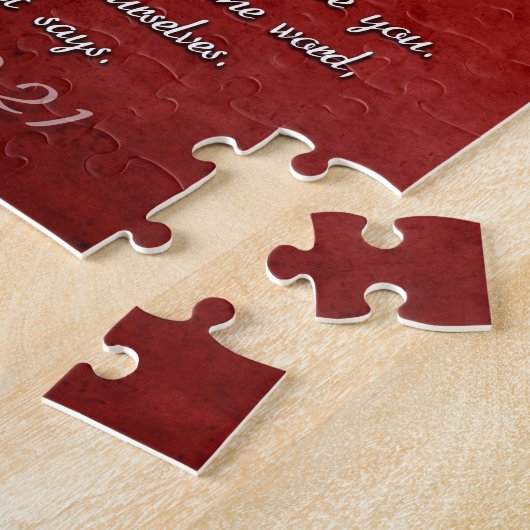 James 1:19 Scripture Gift Legpuzzel (Zijkant)