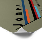 James 1:29 weigert de wereld je te laten bederven poster (Hoek)