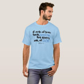 James 1:5 Scripting Quote T-shirt (Voorkant volledig)