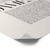 James 1 - Geloof en uithoudingsvermogen Bijbel Ver Poster (Hoek)