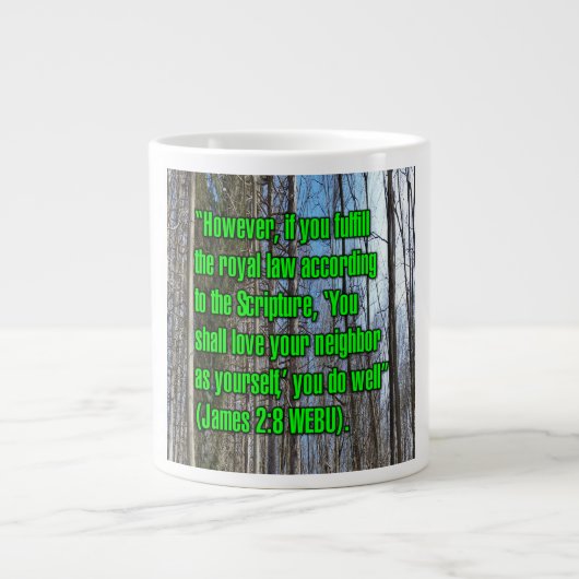 James 2:8 WEBU Mug (Devant)