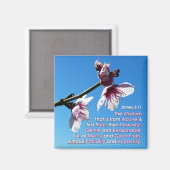 James 3v17 - Wisdom van boven Magneet (Voorkant / Achterkant)