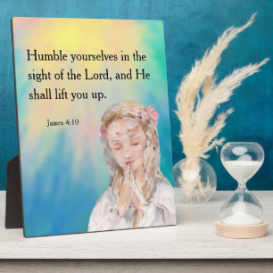 James 4:10 fotoplaat