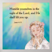 James 4:10 poster (Voorkant)