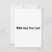 James 5:16 KJV Bible Scripture Carte de voeux (Dos)