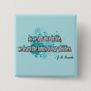 James Anthony Froude Vierkante Button 5,1 Cm