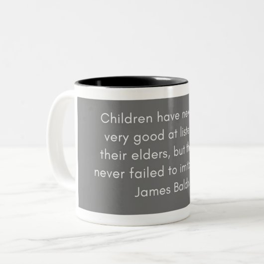 James Baldwin Motivation Mug (Devant gauche)
