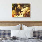 James Barry - Jupiter en Juno op de berg Ida Canvas Afdruk (Insitu (Slaapkamer))