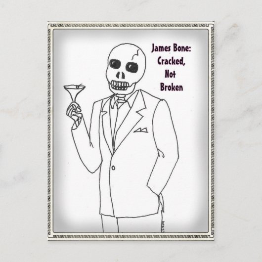James Bone Briefkaart (Voorkant)