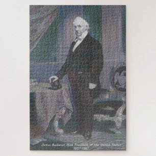 James Buchanan 15de President van Amerika. Legpuzzel