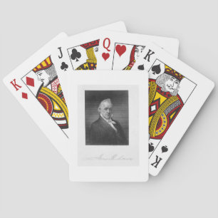 James Buchanan, gegraveerd door Henry Bryan Hall ( Speelkaarten