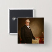 James Buchanan Vierkante Button 5,1 Cm (Voorkant /achterkant)