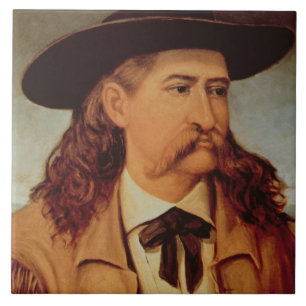 James Butler 'Wild Bill' Hickok (1837-76) 1874 (oi Tegeltje
